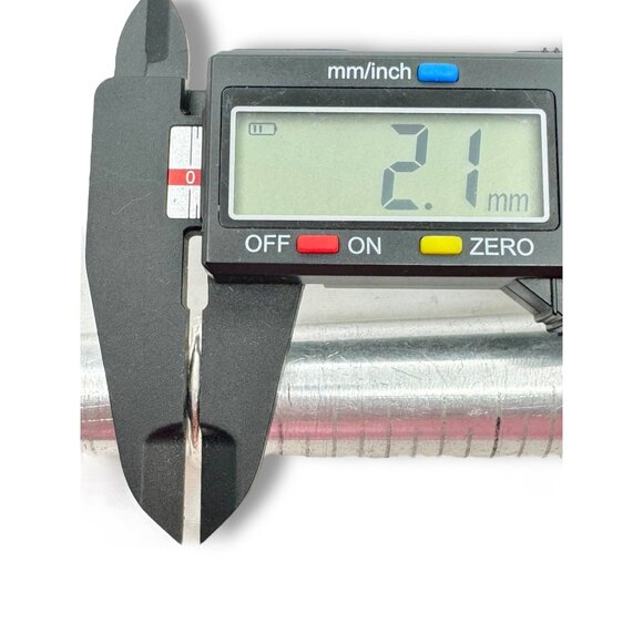 Milky Aquamarine Sterling Silver Teardrop Ring Size 8 Gemstone Jewelry - Picture 4 of 12